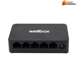 Wellbox Hızlı Ethernet Switch 5 Kanal 10-100 Mbps